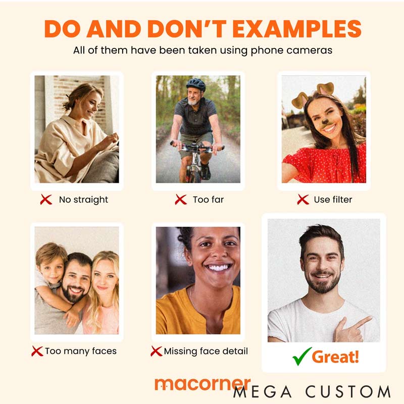 Personalized Photo U-Shaped Travel Neck Pillows I Love You Funny Pillows for Travel Lovers