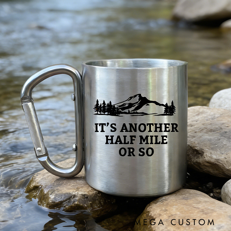 Personalized Hiker Mug Trail Hiking Cup Backpacker Mountain Climber Mug Gift for Him or Her Gift for Hiking Outdoors