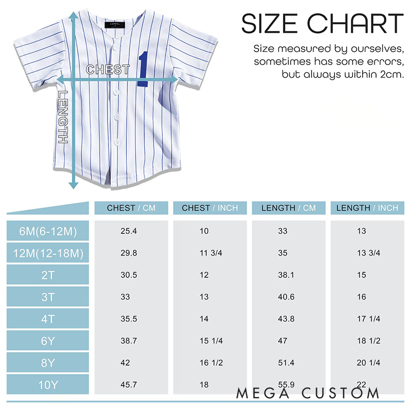 Personalized Kids Baseball Jersey Custom Name Number Soft Polyester Sports Shirt for Little Athletes