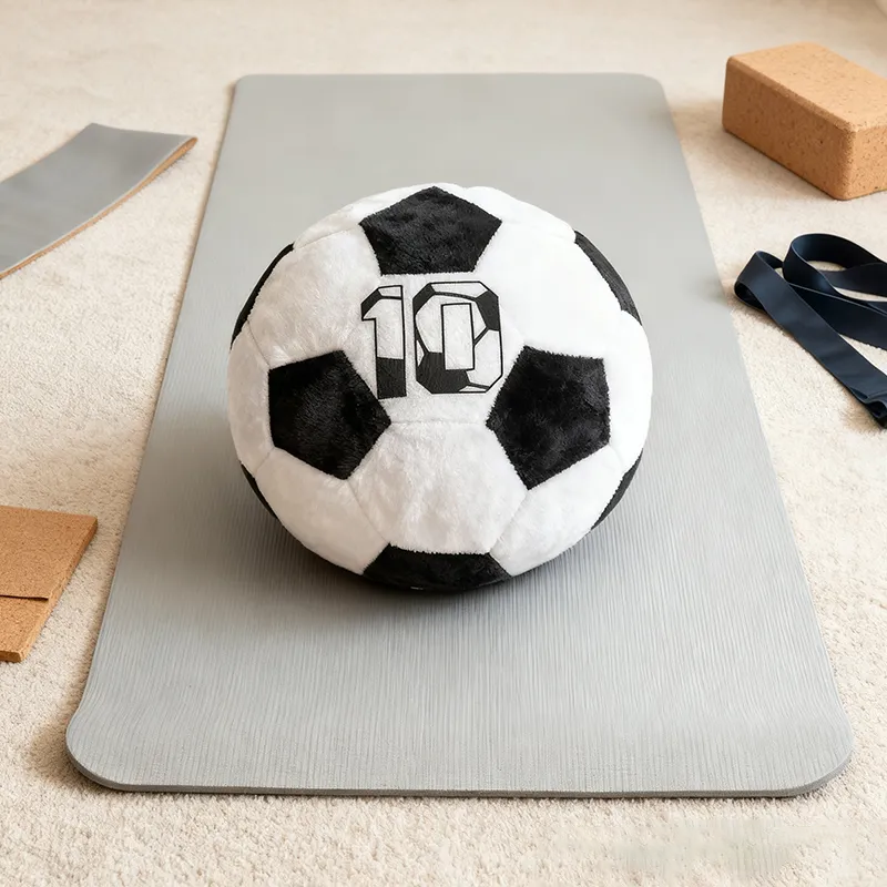 Personalized Soccer Ball Pillow with Custom Number for Sports Enthusiasts and Kids