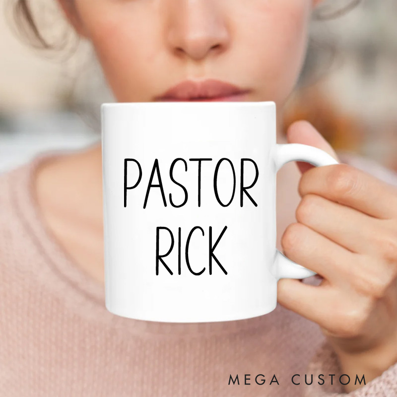 Personalized Half Hood Half Holy Ceramic Mug with Name Custom Coffee Cup Scripture Mug Bible Verse Mug Jesus Gift Funny Christian Gift Religious Gift 