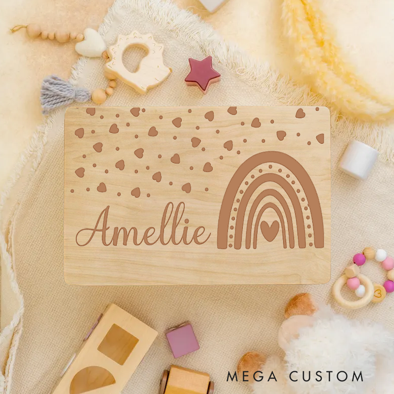 Personalised Baby Memory Box as a Gift for Birth or Baptism Funny Baby Gift