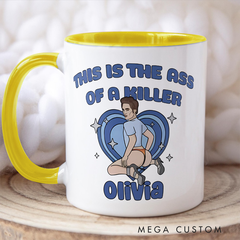 Personalized This is the Back of a Killer Funny Movie Mug Vampire Movie Mug Film Fan Mug