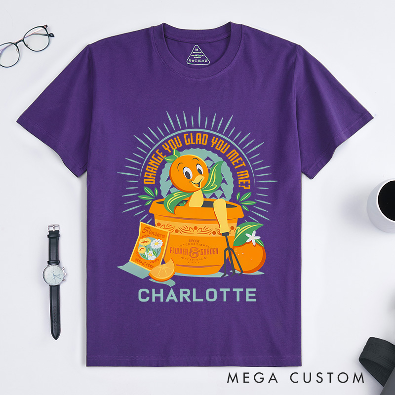 Personalized Citrus Garden Delight Classic T-Shirts Granding Lovers Gift