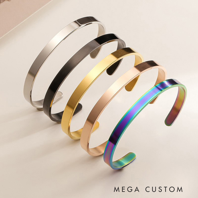 Personalized Bible Verse Cuff Bracelet Custom Psalms Christian Bracelet for Mom Religious Jewelry Christian Gift for Her Birthday Gift for Daughter