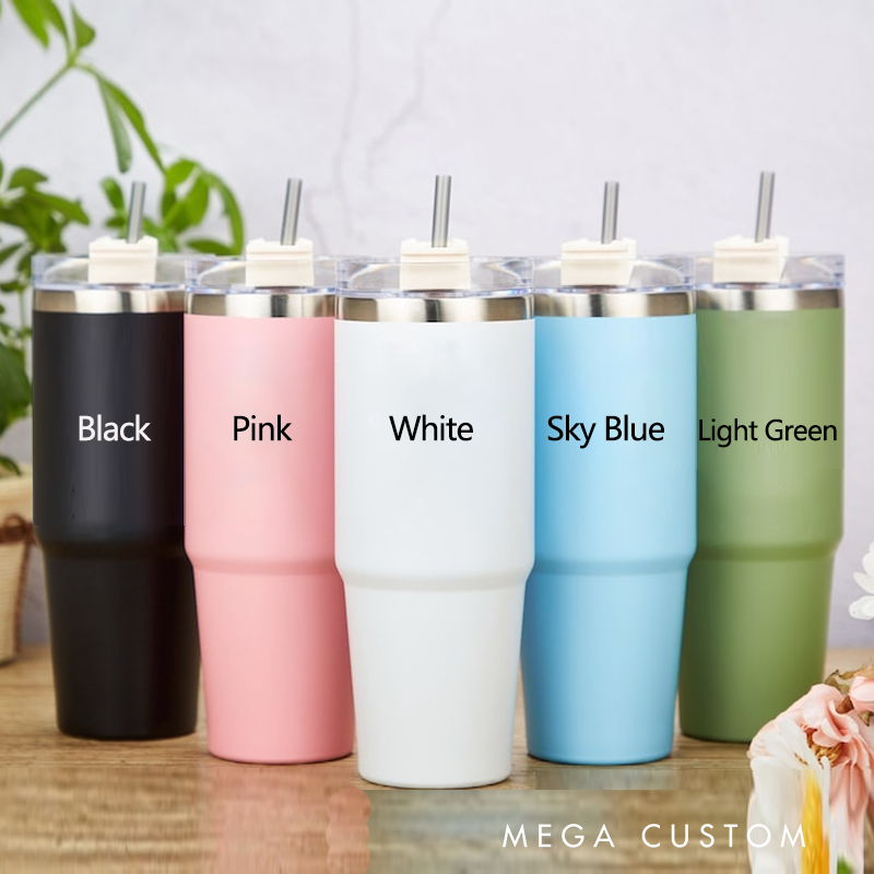 Personalized Tumbler Gift for Nurse Custom I'm a Nurse and a Mother Which Means I'm Exhausted Happy Blessed Design Tumbler Engraved Tumbler Gift