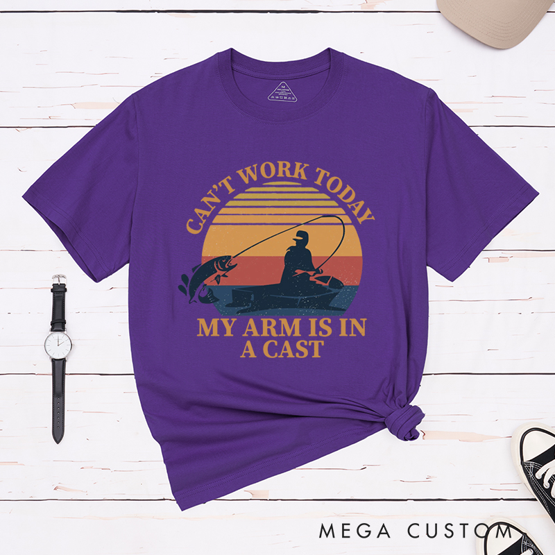 Personalized Funny Sunset Fishing T Shirt for Fishing Lover Great Gift for Dad Husband Grandpa Friends