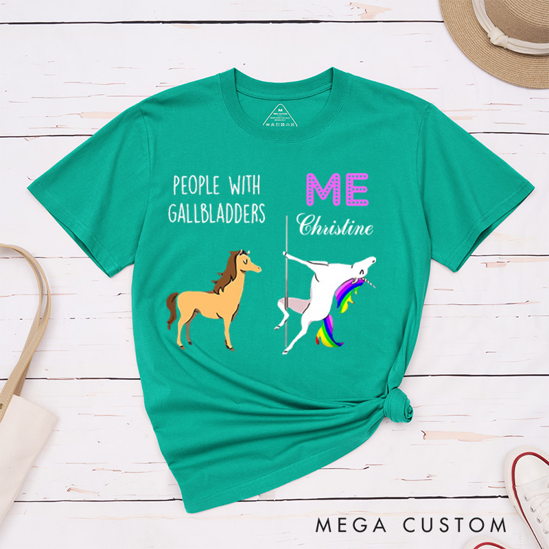 Personalized Gallbladder Cholecystectomy Gallbladder Surgery T-Shirt