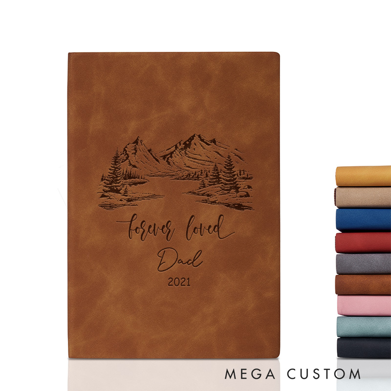 Personalized Loss of Father Journal Custom Dear Dad Bereavement Gift Remembrance Condolence Memory Book in Memory of Dad Gifts