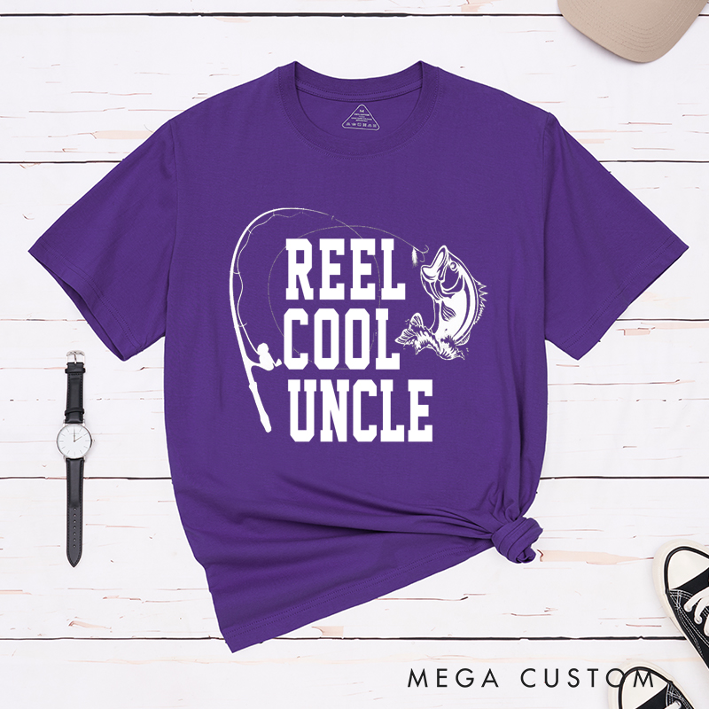 Personalized Reel Cool Fishing T Shirt Great Gift Perfect for Fishing Enthusiast