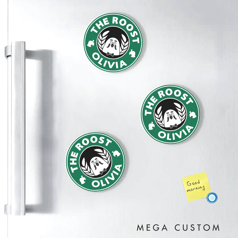 Personalized The Roost Fridge Magnets Video Game Magnets Island Building Game Fridge Decal