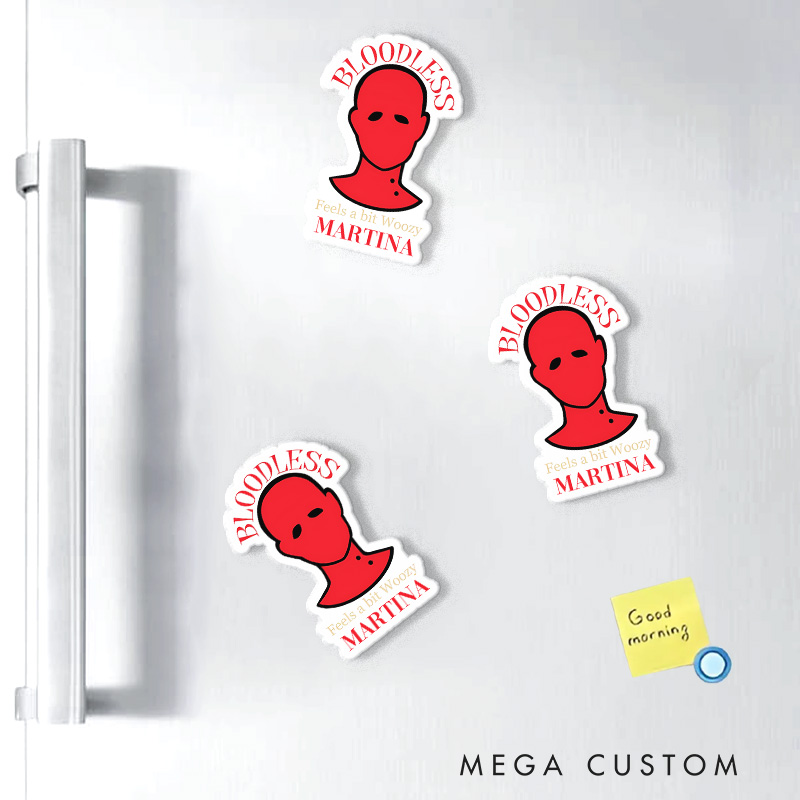 Personalized Bloodless Game Fridge Magnets Vampire Video Game Magnets Fantasy Game Fridge Decal