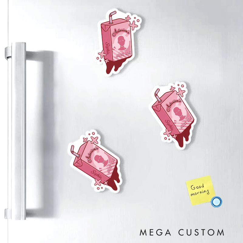 Personalized Bloodless Juice Box Game Fridge Magnets Vampire Video Game Magnets Fantasy Game Fridge Decal