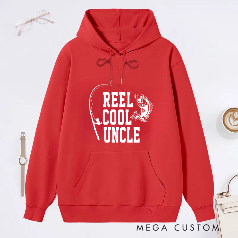 Personalized Reel Cool Fishing Classic Hoodie Great Gift Perfect for Fishing Enthusiast