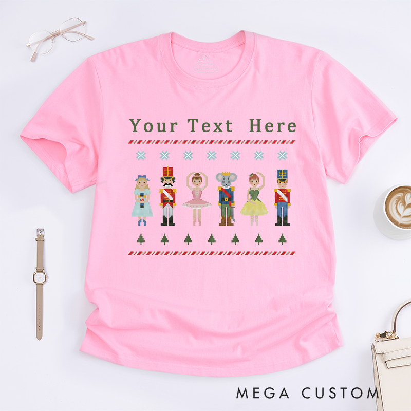 Personalized Dance Ballet T-Shirt Custom Name Gift for Boys Girls Unisex Holiday Dance Outfit Unique Present for Ballet Lovers
