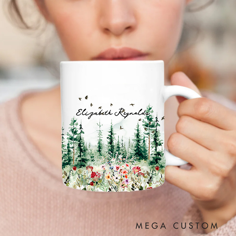 Personalized Give Me Jesus Ceramic Mug with Name Birthday Gift for Christian Positive Affirmation Religious Gift for Christian