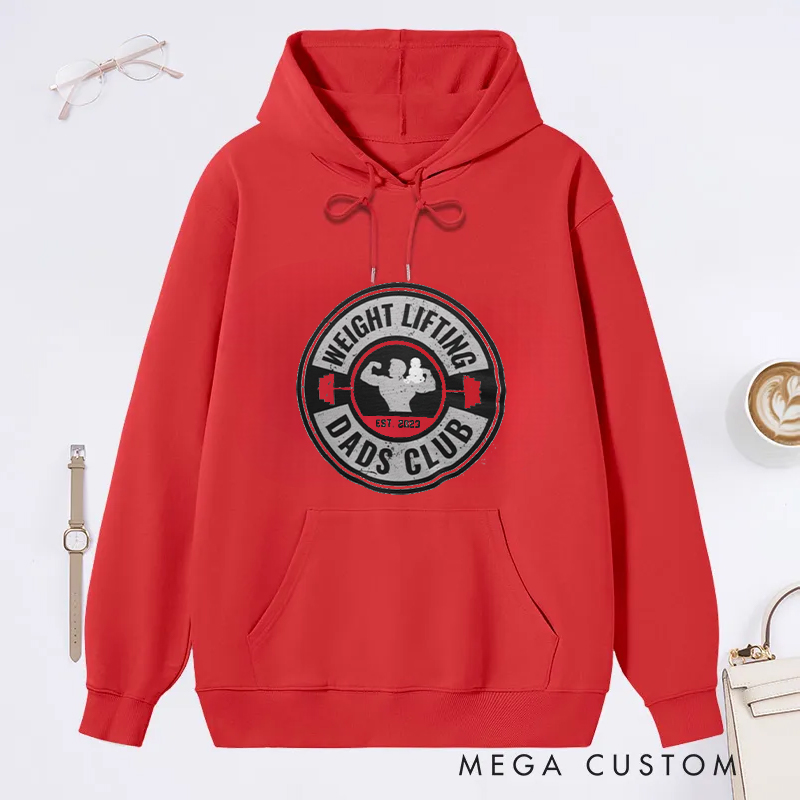 Personalized Fitness Classic Hoodies with Weightlifting Club Style for Fitness Enthusiasts Bodybuilders and Gym Lovers