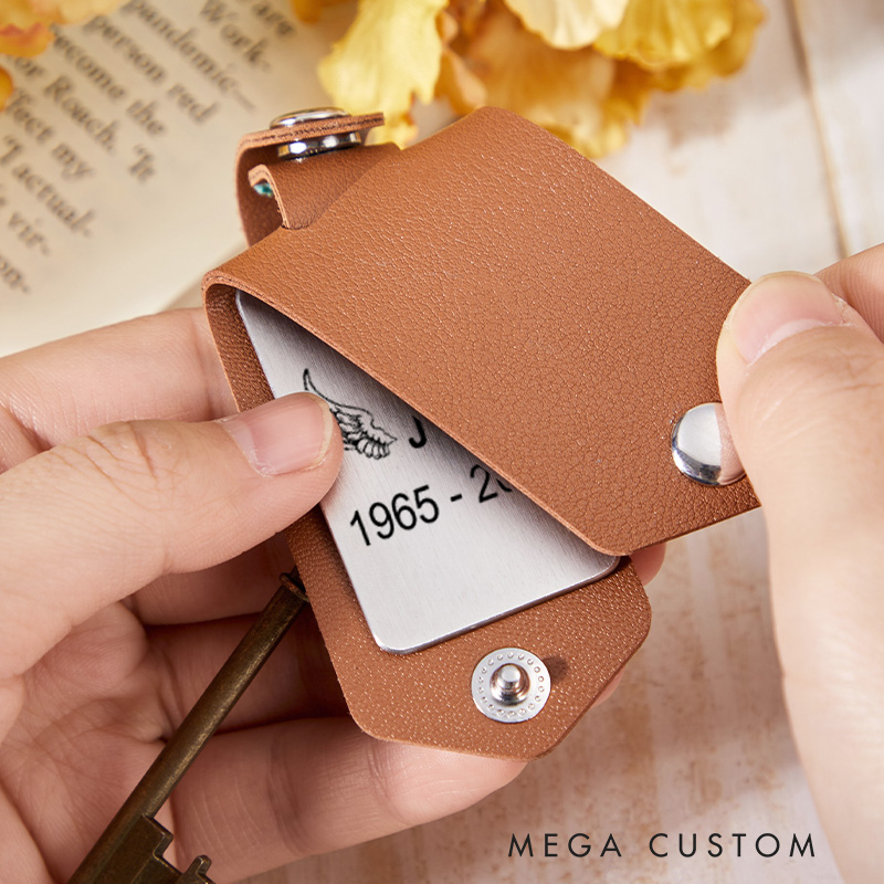 Personalized Memorial Keychain Remembering a Loved One Angle Wings Memorial Keychain Remembrance Sympathy Gift in Loving Memory Keyring