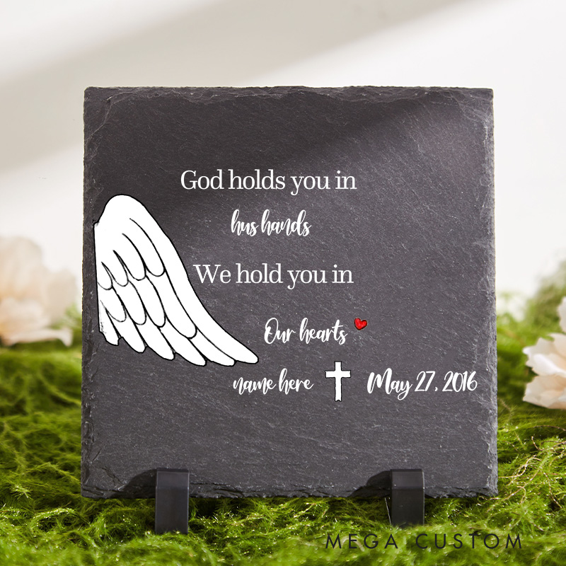 Personalized Memorial Stone Miscarriage Stillborn Memorial Gift Baby Remembrance Stone Infant Loss Gift Angel Baby Keepsake