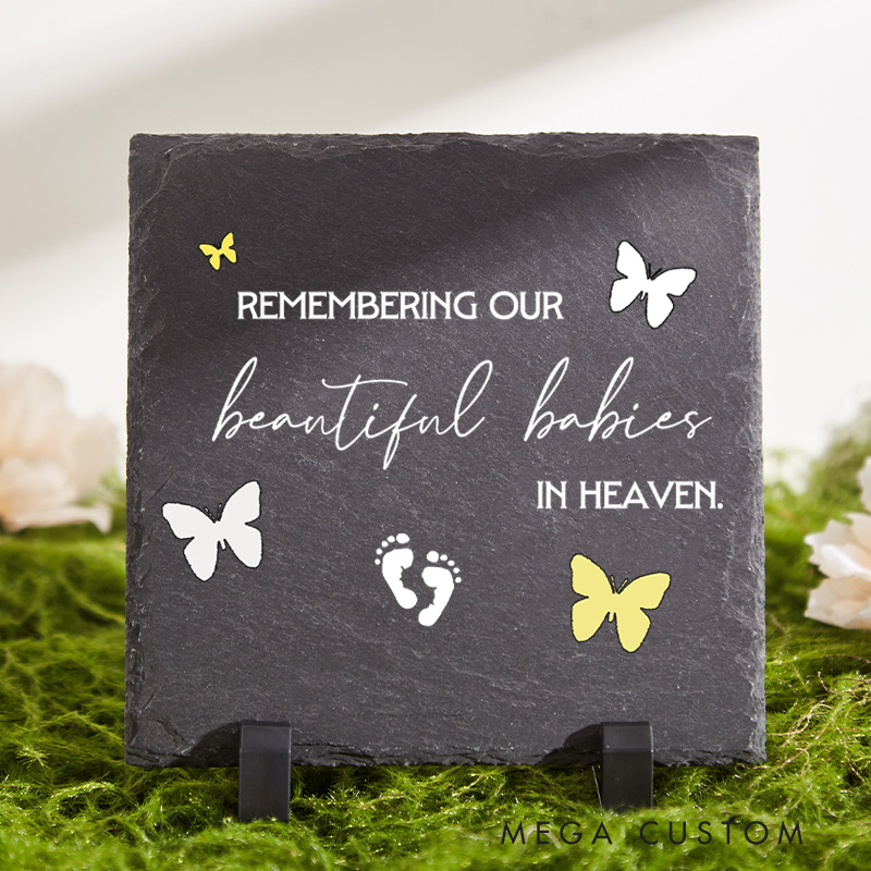 Personalized Miscarriage Memorial Stone Baby Remembrance Stone in Loving Memory Gift Infant Loss Gift Angel Baby Garden Stone Keepsake