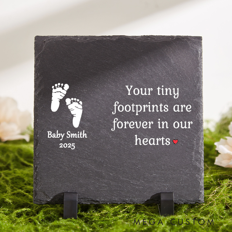 Personalized Loss of Baby Memorial Stone Miscarriage Memorial Stone Baby Remembrance Gifts Pregnancy Loss Infant Keepsake Sympathy Gift