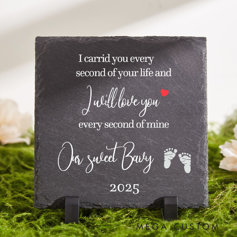 Personalized Baby Loss Memorial Stone Miscarriage Stillborn Memorial Gift Sympathy Condolences Gift Baby Remembrance Garden Marker