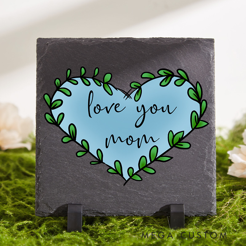 Personalized Memorial Garden Slate Stone Memorial Plaque Sympathy Gifts for Loss of Loved One Sympathy Gift Garden Marker Condolences Gift