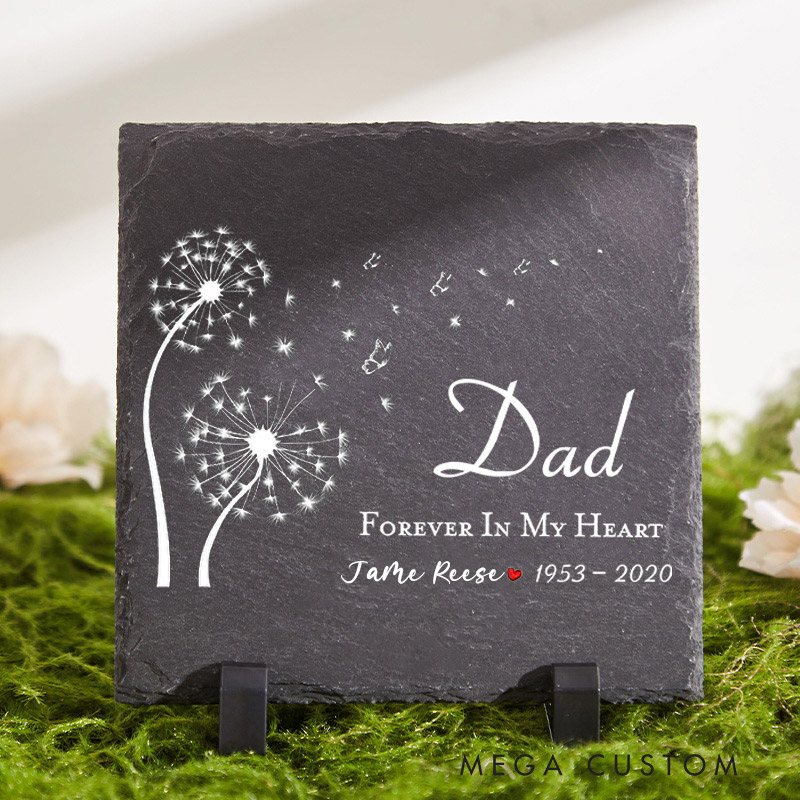Personalized Memorial Garden Stone Memorial Gifts for Loved One Custom Name Rock for Yard Sympathy Gift Idea Condolences Gift