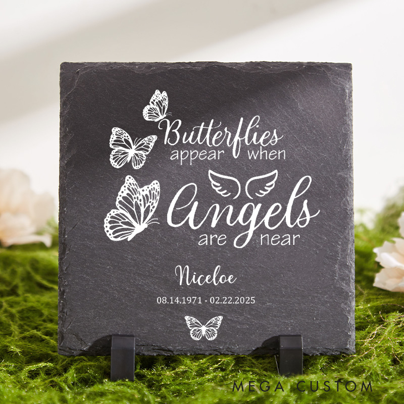Personalized Memorial Garden Stone Bereavement Grief Loss Memorial Remembrance Loved Ones Home Garden Decor Keepsake