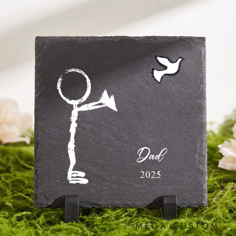 Personalized Memorial Stone for Loss of Loved One Memorial Garden Stones in Memory of Gifts Condolence Bereavement Gift for Garden Outside