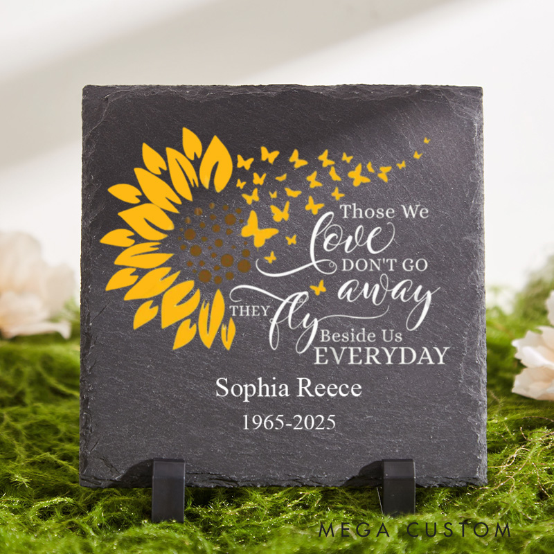 Personalized Memorial Stone Tree Cardinal Family Loss Sympathy Gift for Loss of Loved One Bereavement Gift Funeral Gift Cardinal Custom Memorial Gift