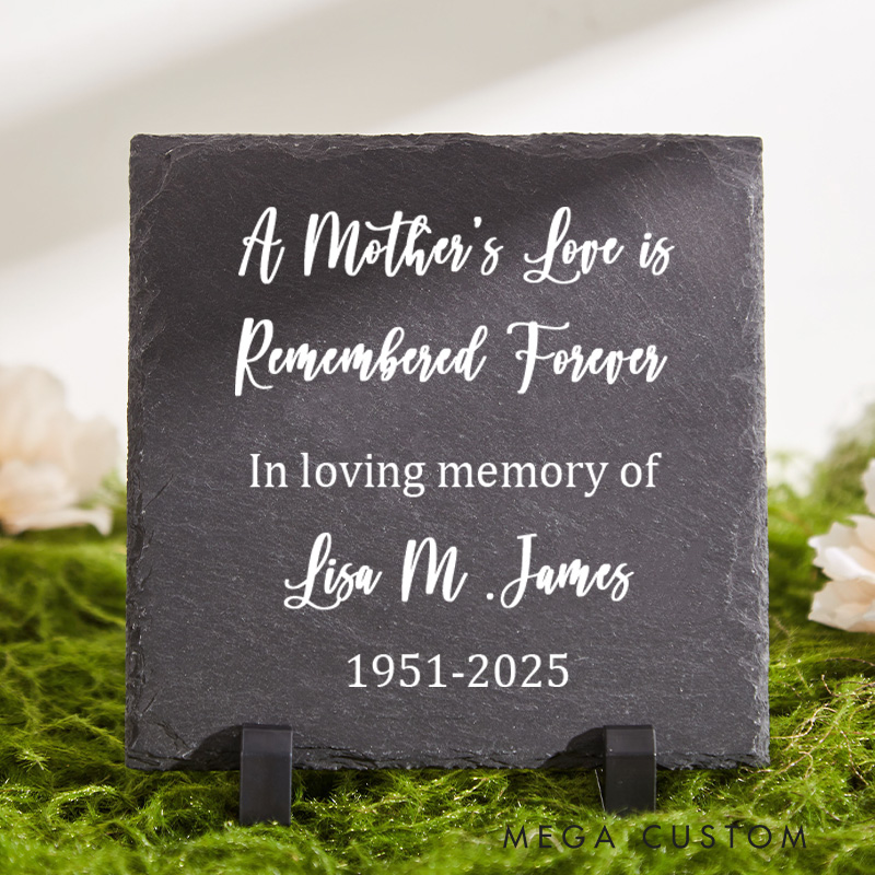 Personalized Memorial Stone Sympathy Gift for Loss of Loved One  Mom Beareavement Gift Condolences Gift In Loving Memory Gift