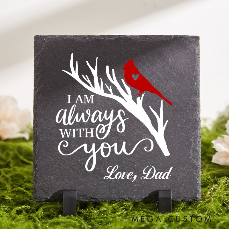 Personalized Memorial Stone With Name in Loving Memory Remembering Gifts Loss of Loved One Memorial Stone I'm Always with You Garden Stone