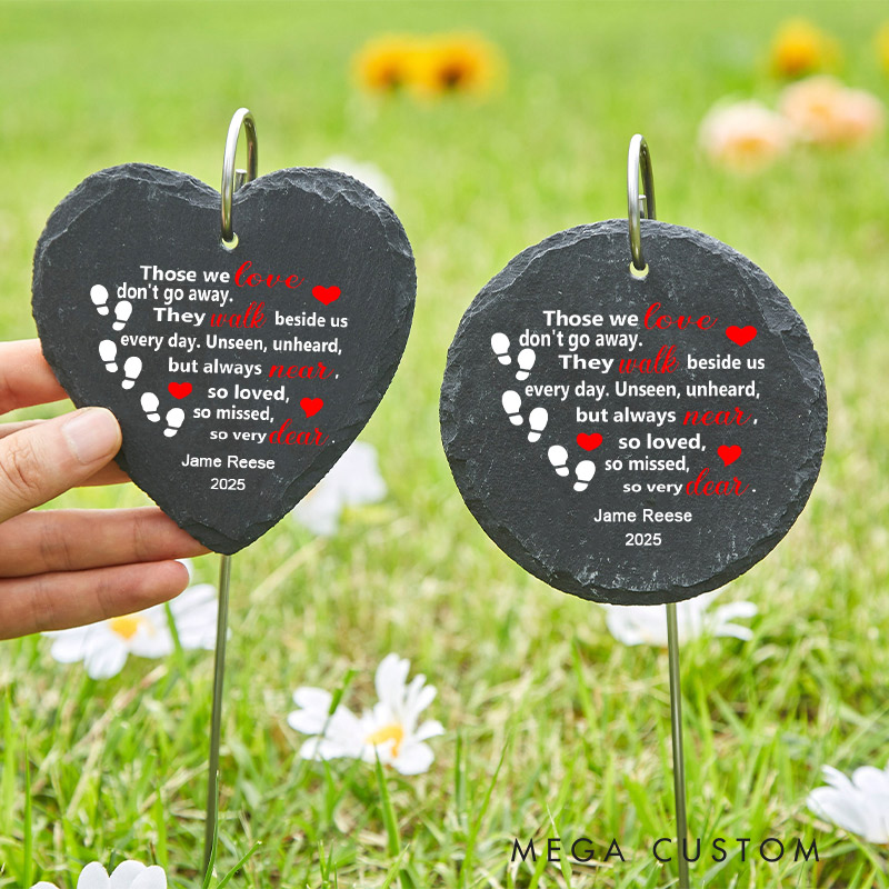 Personalized Memorial Grave Marker for Loss of Loved One in Loving Memory Keepsake Custom Sympathy Gift Garden Marker Remembrance Gift