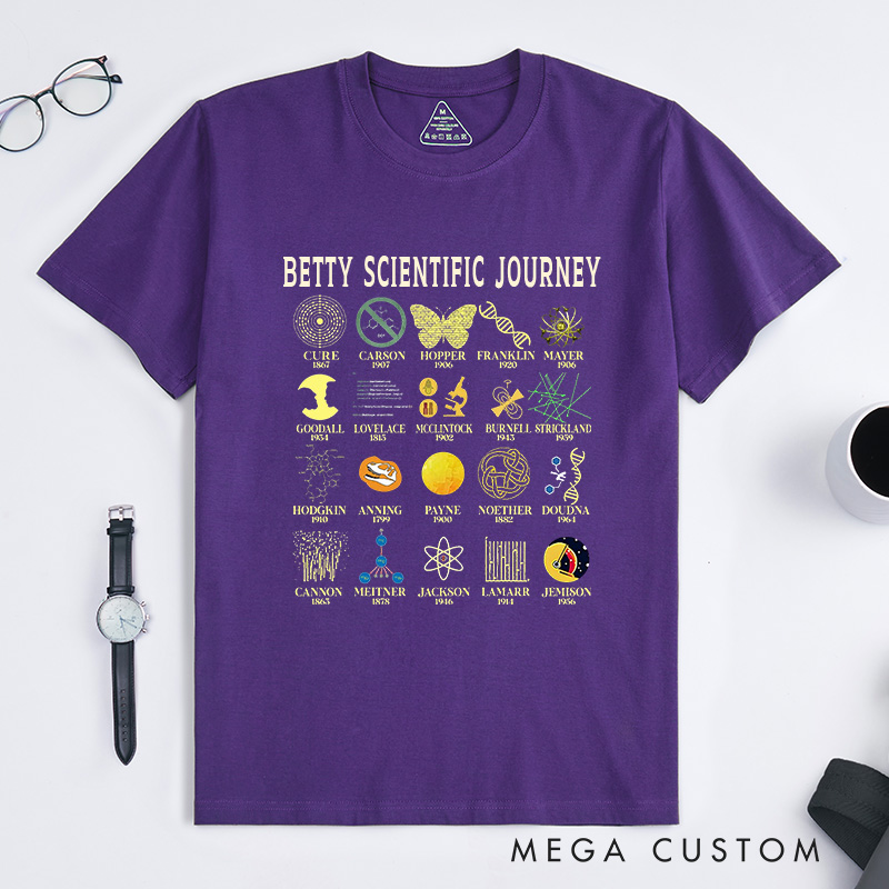 Personalized Lover Science Nerd T-Shirt Chemistry Science Lovers Gift for Geek 
