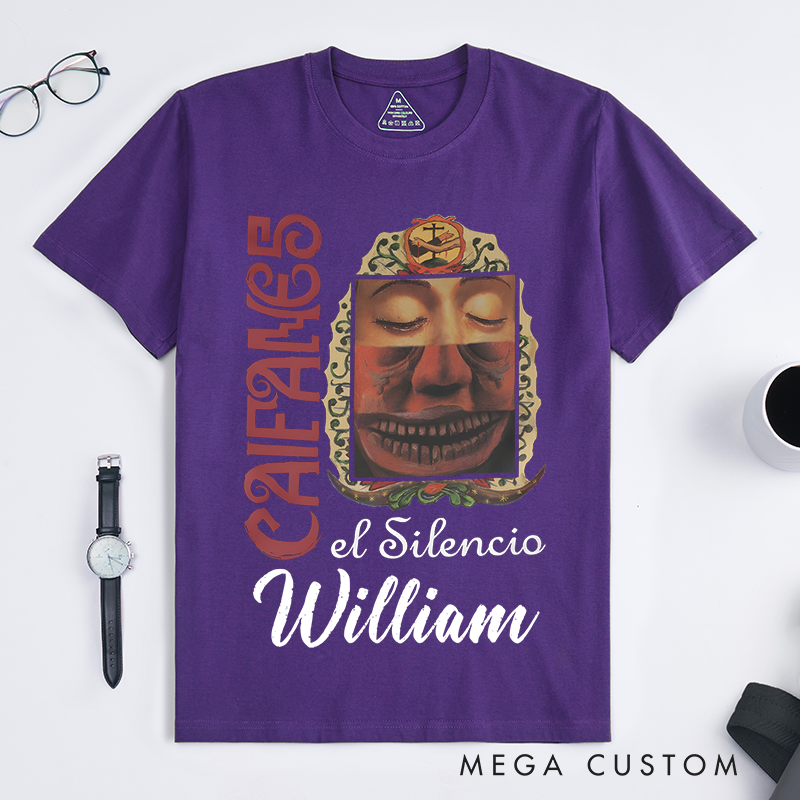 Personalized Classic T-Shirts Vintage Abstract Patchwork Art T-Shirt for Music and Art Enthusiasts with a Retro Vibe T-Shirt
