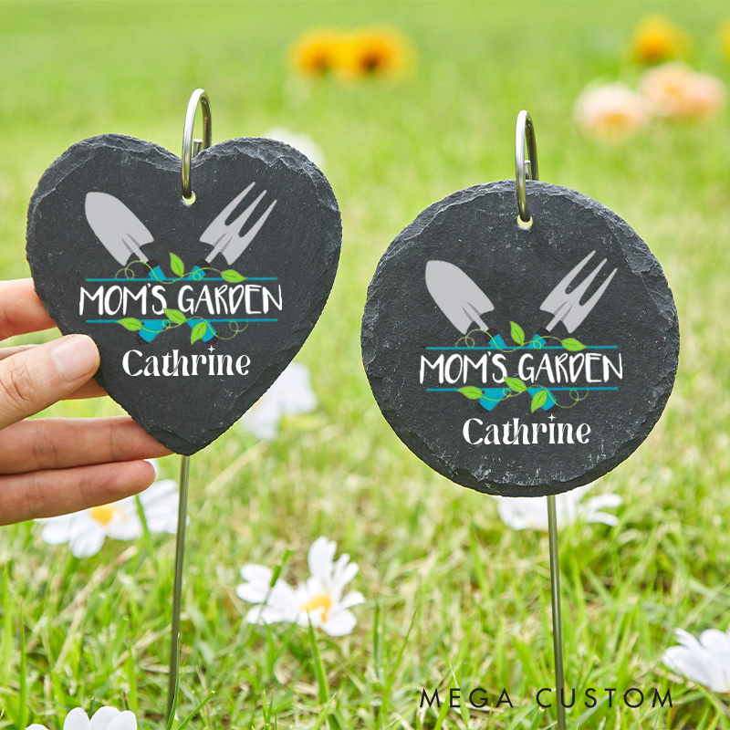 Personalized Mom's Garden Plant Accessories Hanging Plant Label with Name Mothers Day Gift Grandma Gift Gardening Lovers Gift Plant Lover Gift