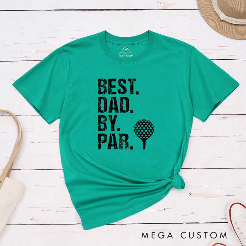 Personalized Golf T-Shirt Customizable Text Gift for Golfers and Fans