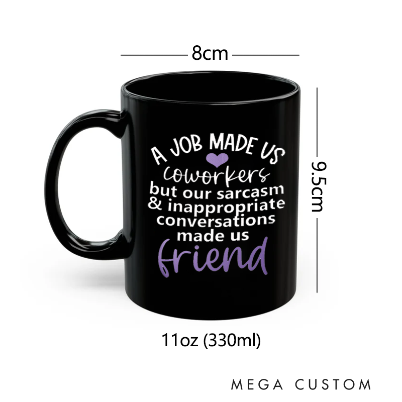 Personalized Office Worker Mug Gift a Job Made Us Coworkers Mug Appreciation Gift for Coworkers