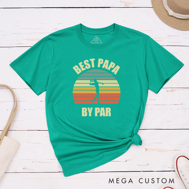 Personalized Golf T-Shirt for Family Custom Golf Lover Gift