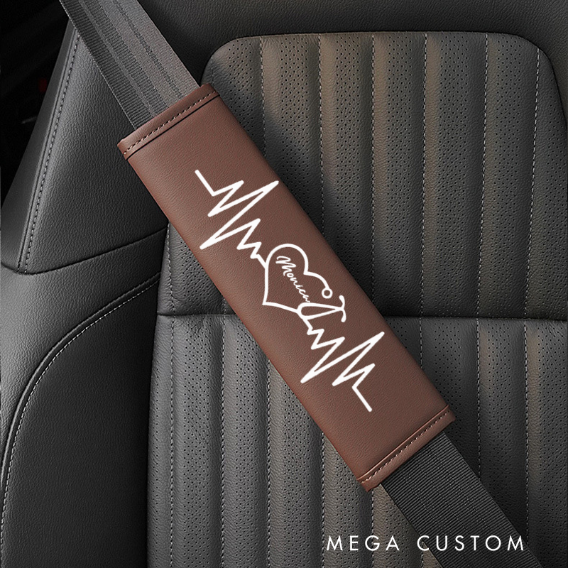 Personalized Nurse Seat Belt Cover Custom Name Car Seatbelt Cover Shoulder Seat Belt Gift