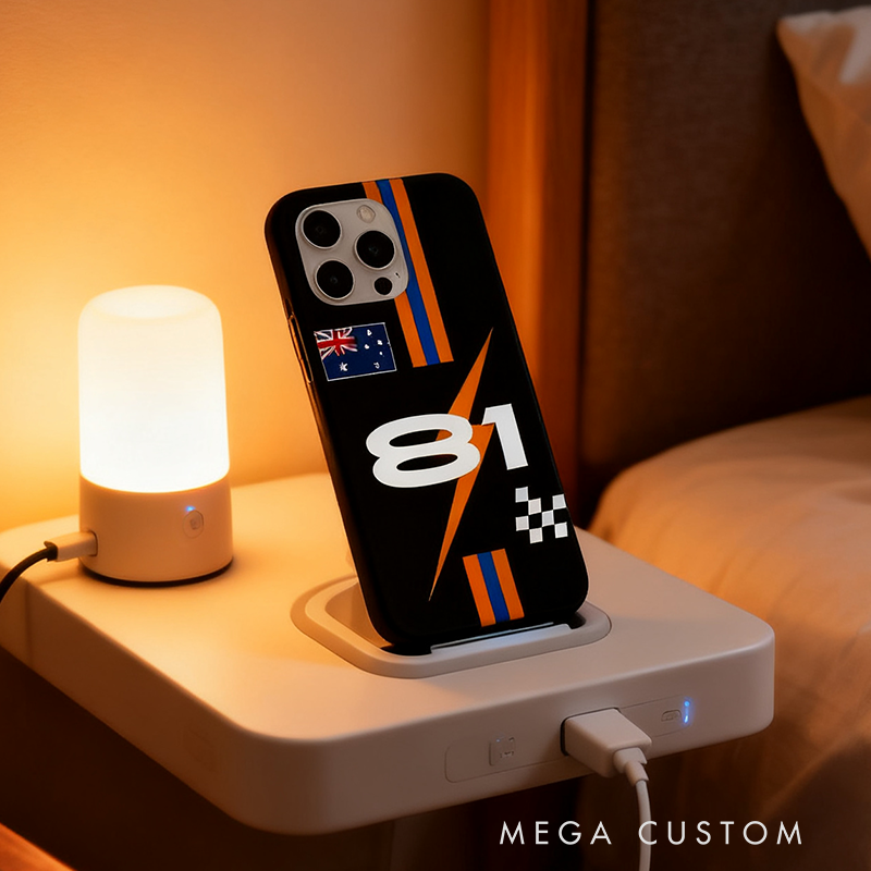 Personalized Number Formula Racing iPhone Case Custom Car Lovers iPhone Case