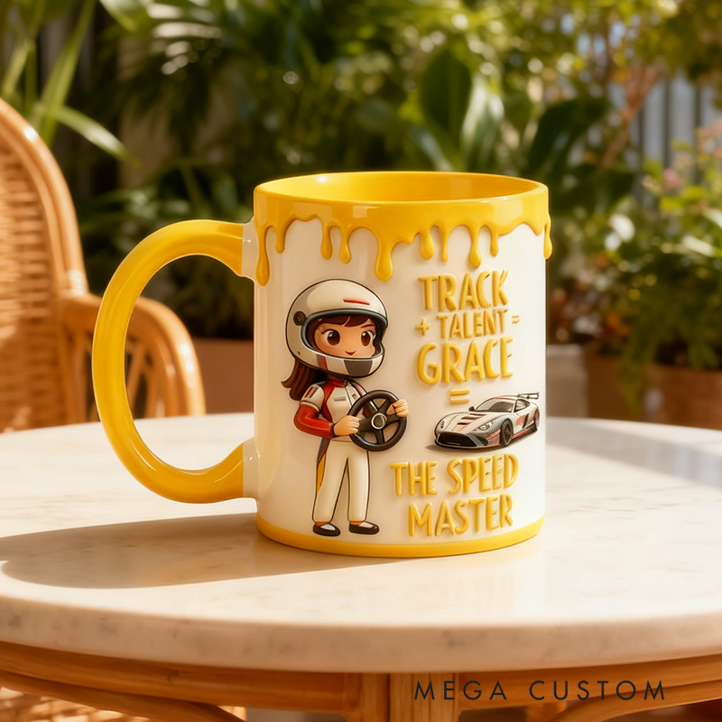  Personalized Speed Master Racing Mug Custom Racing Speed Lover Mug Xmas Gift 