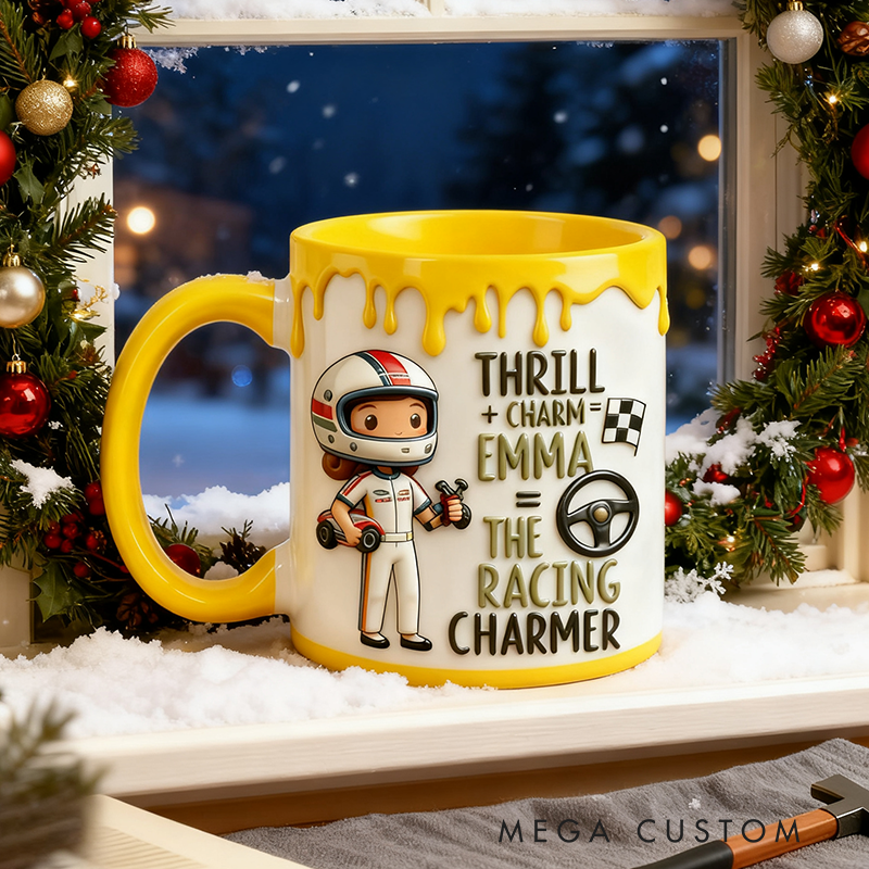 Personalized Speed Master Racing Mug Custom Racing Speed Lover Mug Xmas Gift 