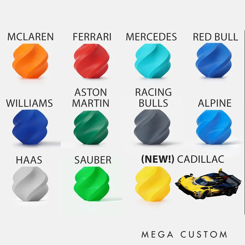 Personalized Racing Movie 3D Printed Keychain Acrylic Name Tag for Bags for Movie Lover