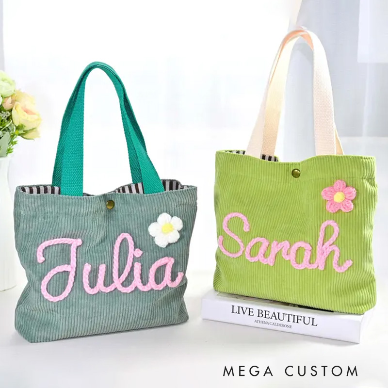 Personalized Name Handbag Custom Children's Gift Custom Name Handbag Traveling Children's Handbags Birthday Gift