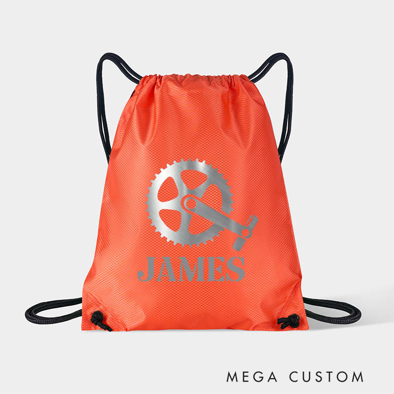 Personalized Gear Riding Drawstring Bag Team Sports Backpack Bags for Cycling Lovers