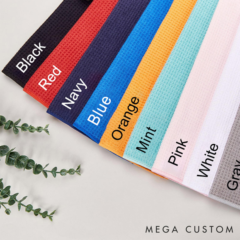 Personalized Happy Campers Watercolor Camp Dish Towel Camping Rv Travel Trailer Kitchen Towel Gift for Camper Lover