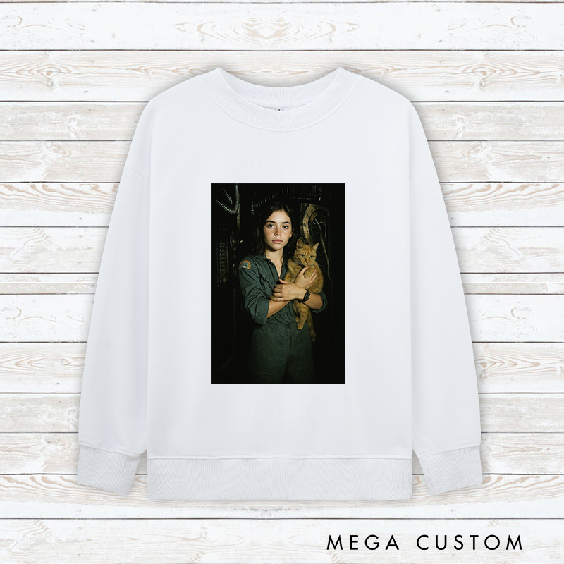 Personalized Sci-Fi Horror Movie Classic Sweatshirt Horror Film Crewneck Movie Shirt