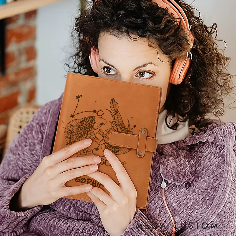 Personalized Astrology Zodiac Journal Astrology Diary Journal With Name Birthday Astrology Gifts